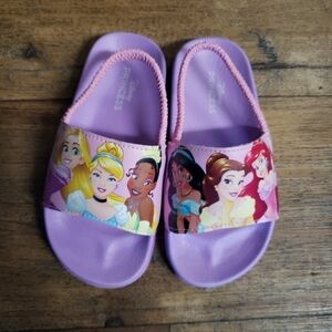 Toddler Girls Sz 9 Disney Princess Kids Slingback Sandals